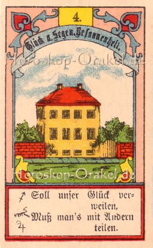 Das Haus, Singlehoroskop Wassermann