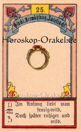 Der Ring im Wassermann Tageshoroskop heute