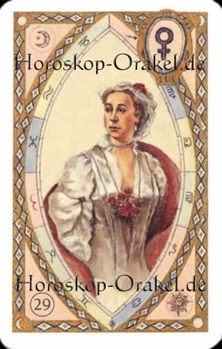 Die Dame, Wassermann Monatshoroskop