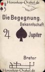 Die Begegnung, astrologische Medium Karten Horoskop